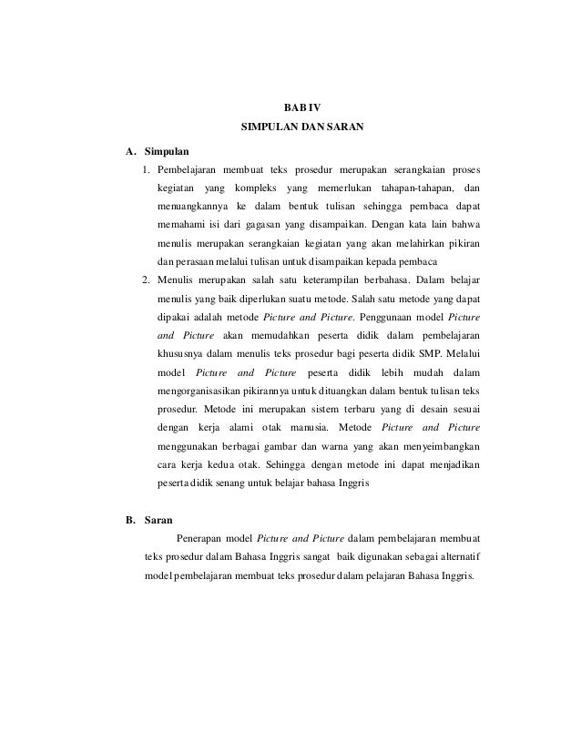 Membuat Teks Prosedur Lengkap | implementasi model picture and picture dalam pembelajaran Membuat Teks Prosedur Lengkap | implementasi model picture and picture dalam pembelajaran