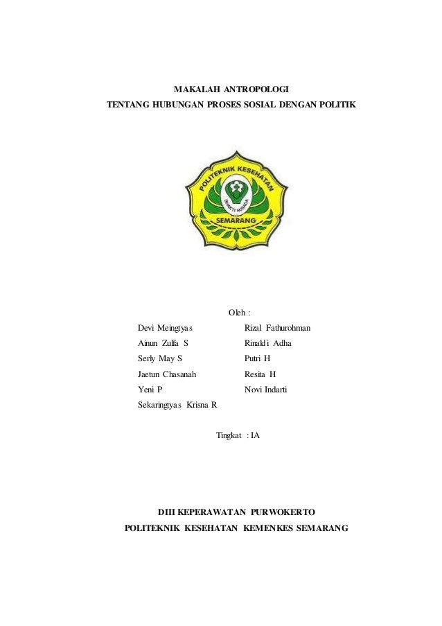 Contoh Makalah Proses Sosial Interaksi Sosial