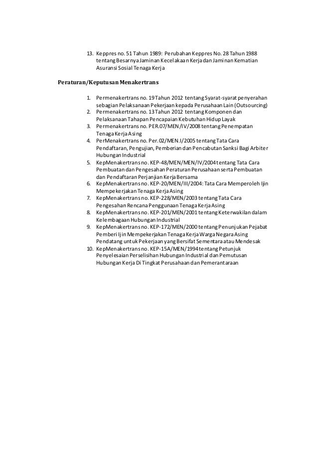 Makalah tentang ketenagakerjaan