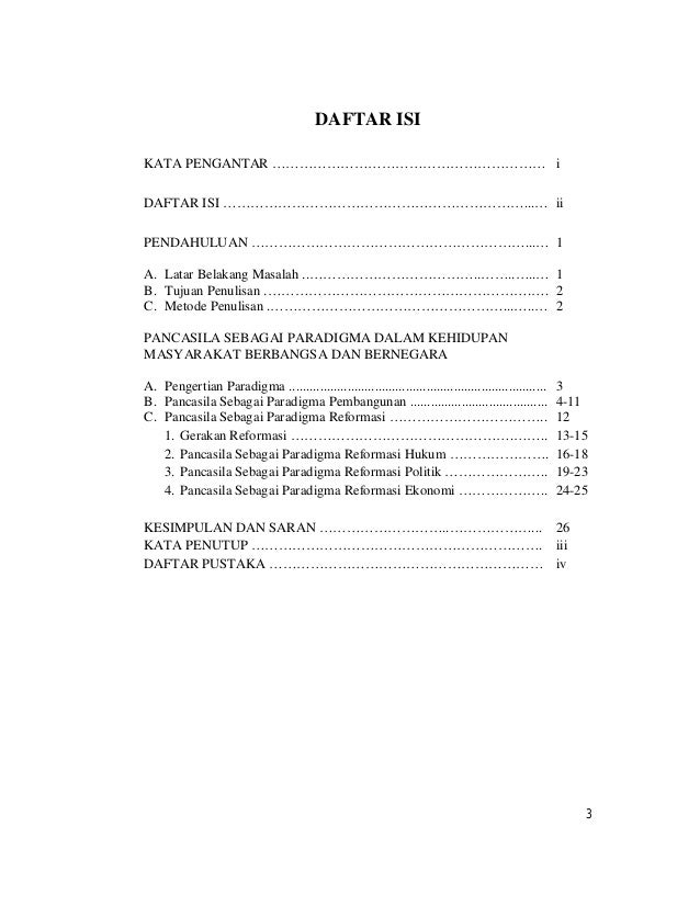 Makalah Tentang Pancasila