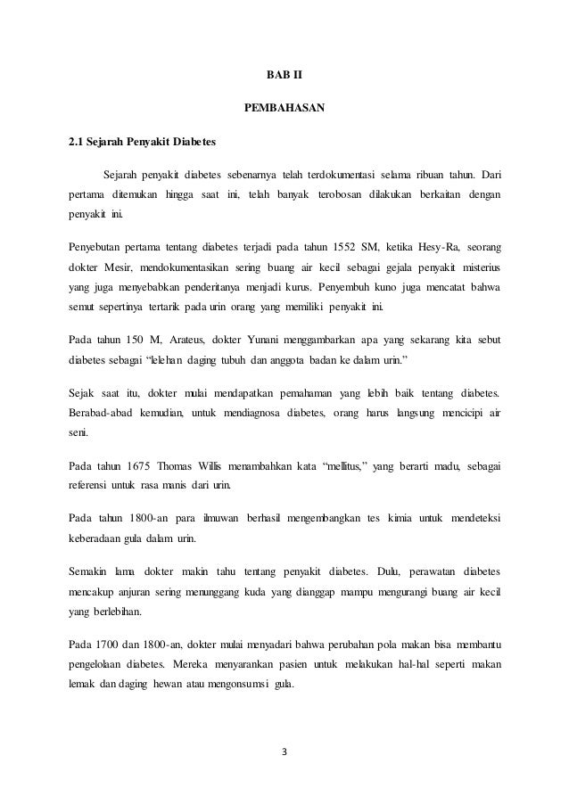 Makalah Diabetes Melitus