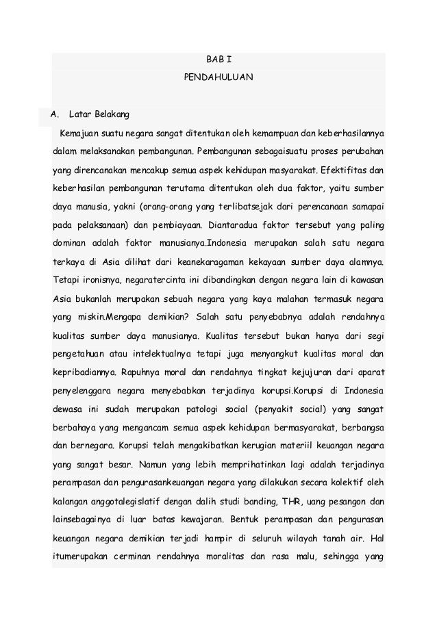 Makalah tentan korupsi