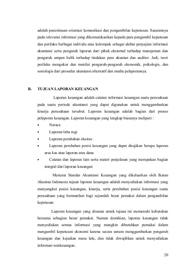 Makalah Teori Akuntansi