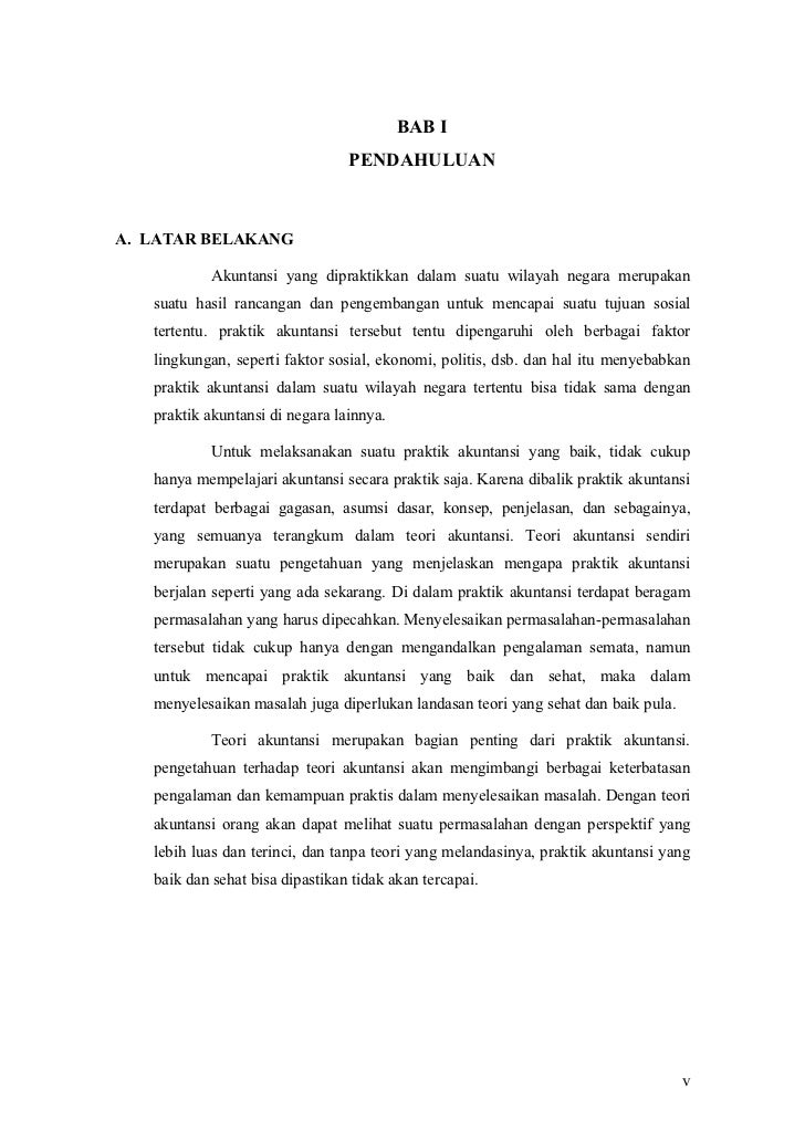 Makalah teori akuntansi
