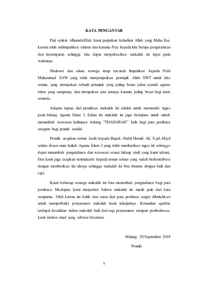 Contoh Makalah Semi Formal