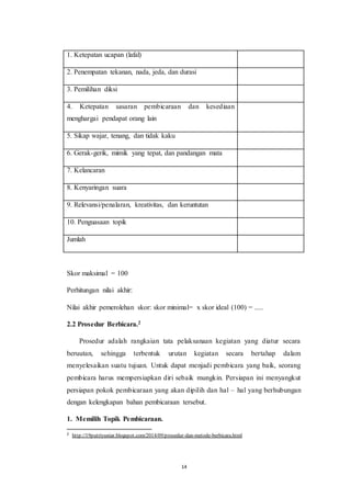 Etika Dan Prosedur Berbicara Docx