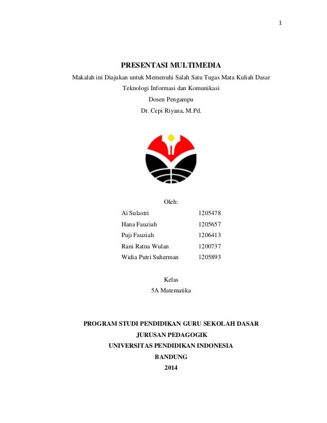 Makalah Tik Multimedia