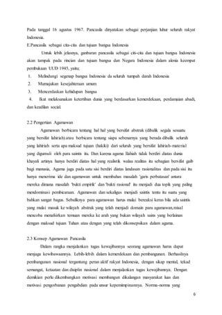 Makalah tobi (pancasila) | PDF