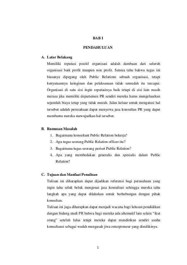 Tren Profesi Kehumasan