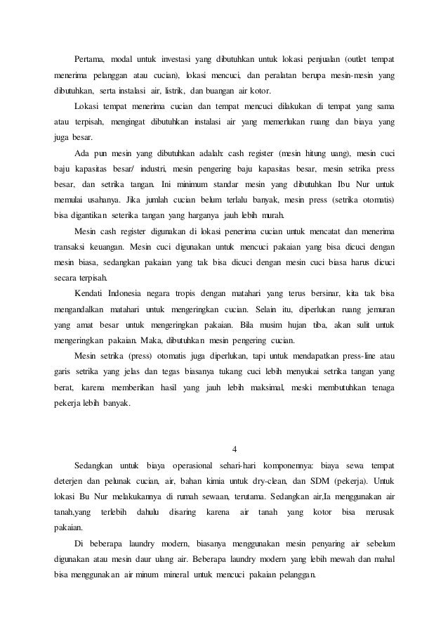 Usaha Laundry Kiloan Estimasi Modal Dan Keuntungannya