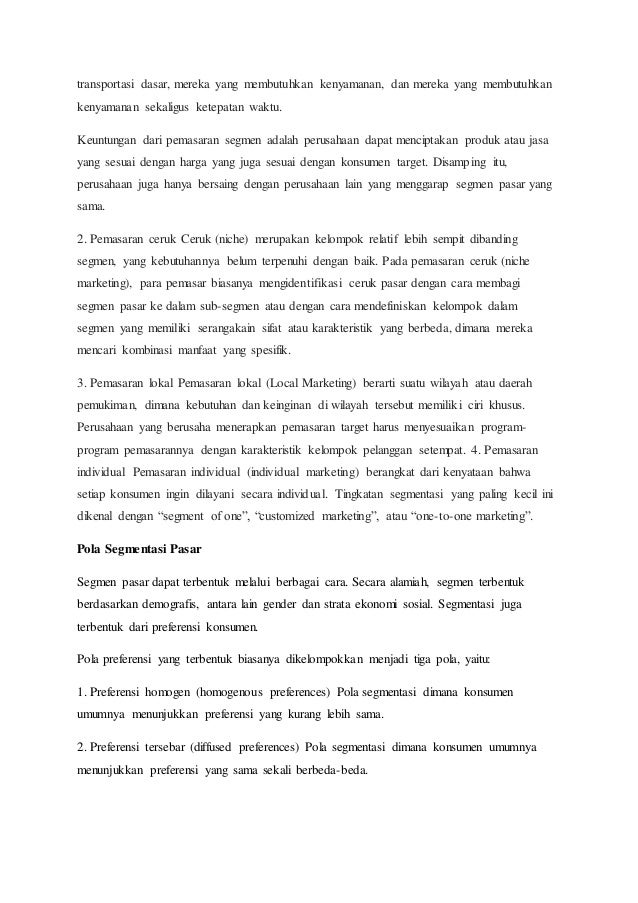 Makalah Value Based Marketing