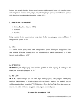 Makalah voip | DOCX