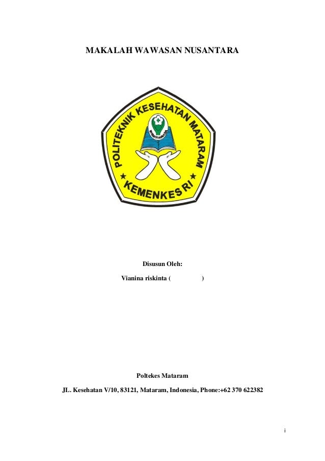 Makalah Wawasan Nusantara