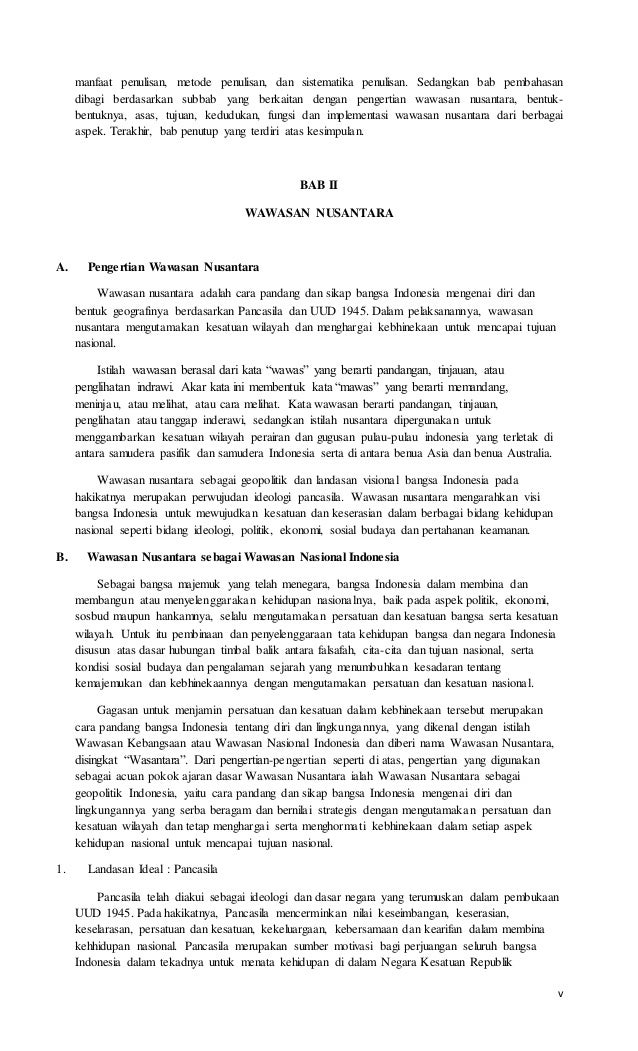 Makalah Wawasan Nusantara 1