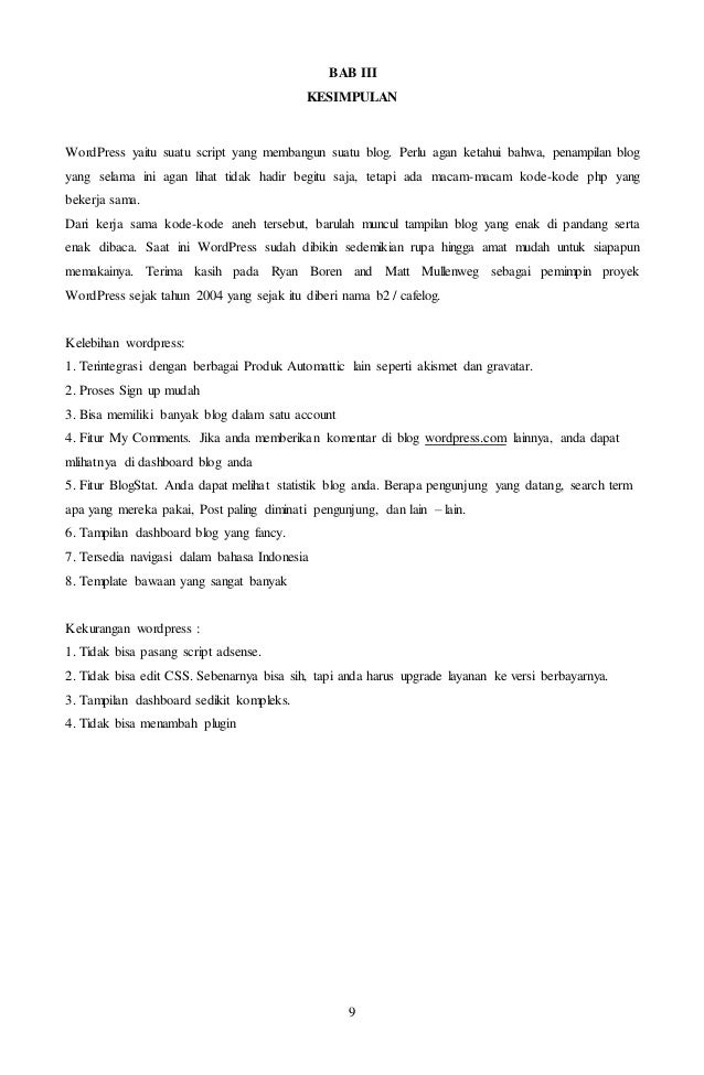 Makalah Wordpress