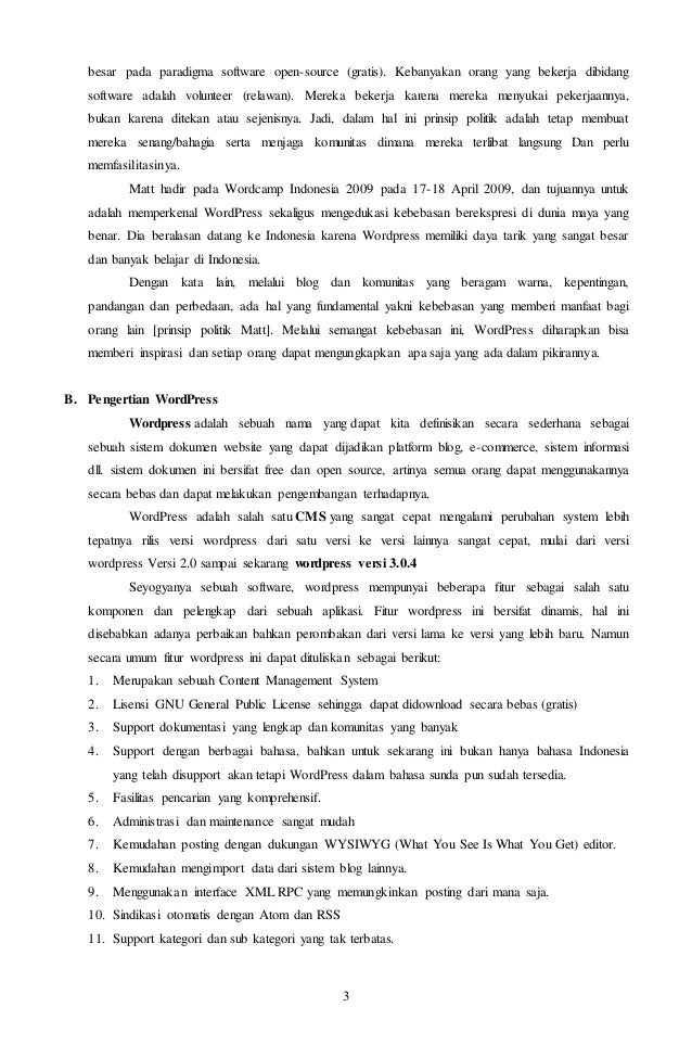 Makalah Wordpress