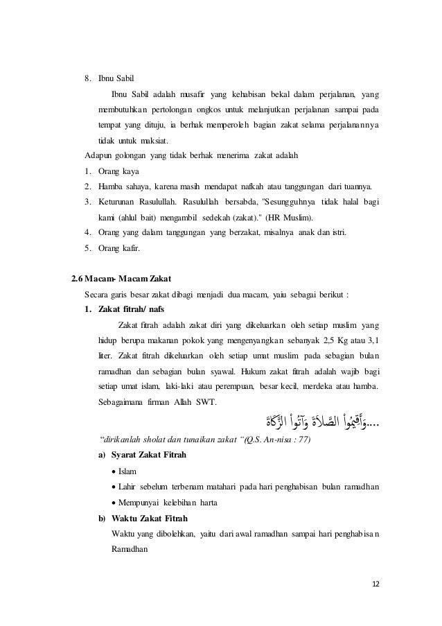 Makalah Zakat Pdf