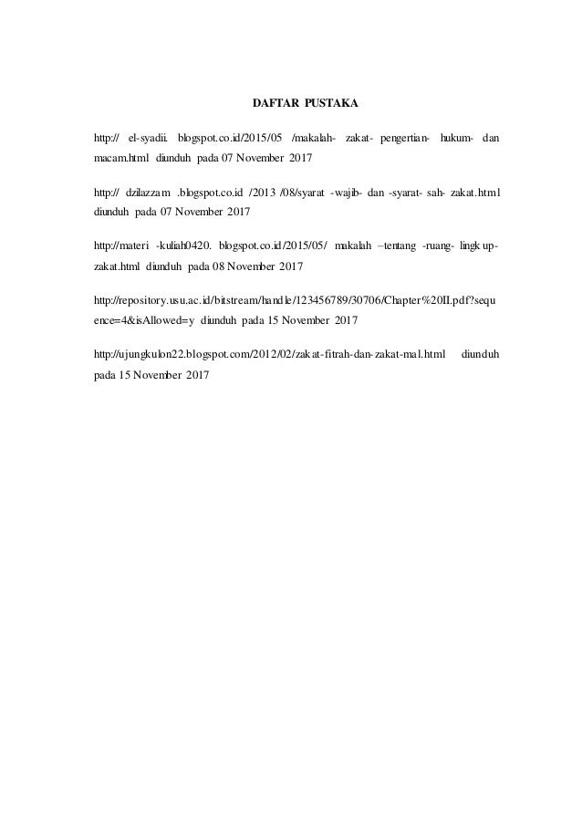 Makalah Zakat Kelompok 4 Makalah Zakat Kelompok 4