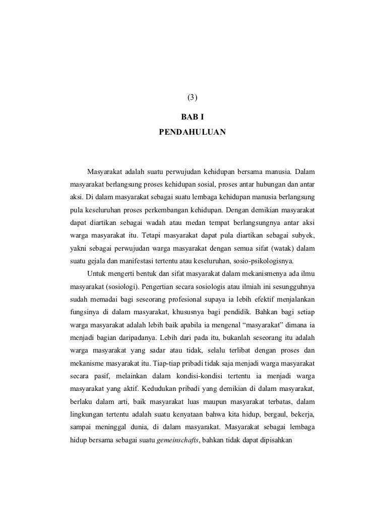 Makala Masyarakat Desa Dan Kota