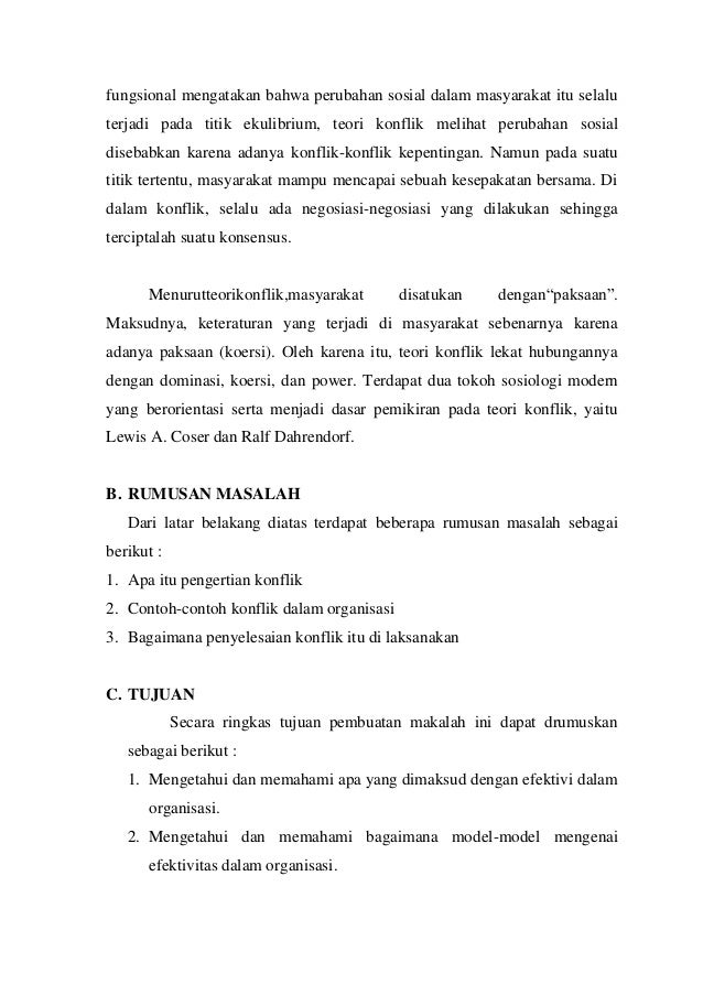 Contoh Kasus Teori Konflik Karl Marx Enak