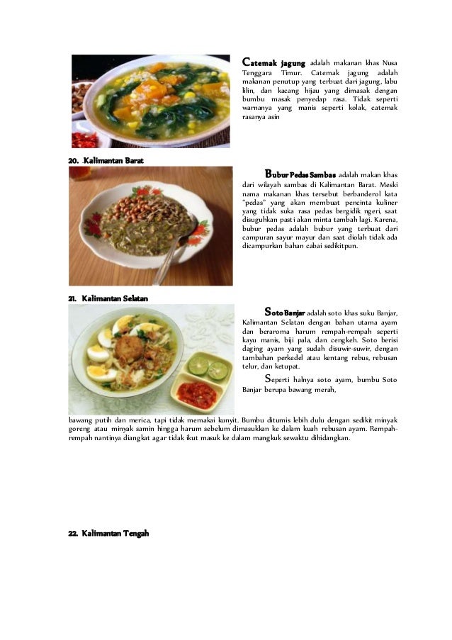 Makanan daerah