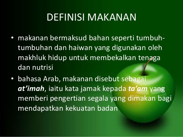 Definisi Makanan Halal Dan Haram Menurut Islam - Wallpaper