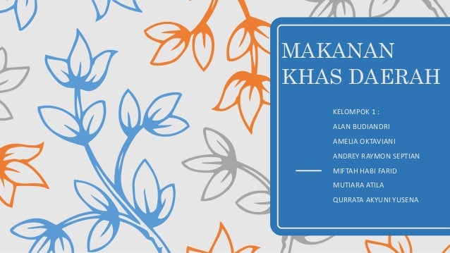 Makanan Khas Daerah