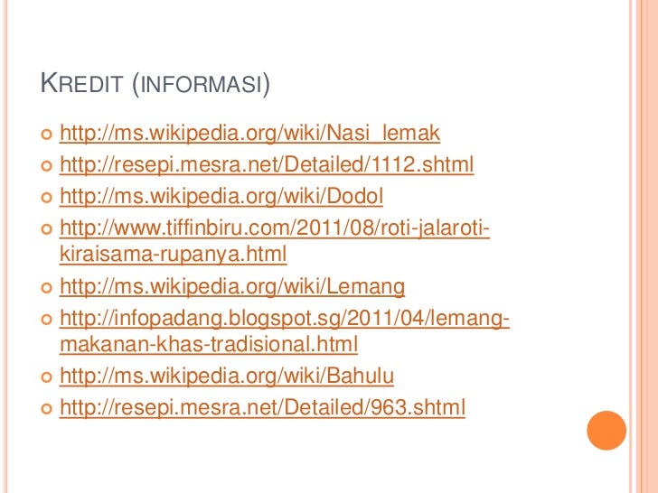Makanan Melayu Tradisional