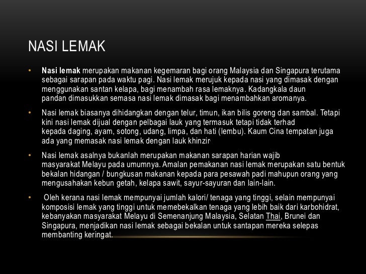 Makanan Melayu Tradisional