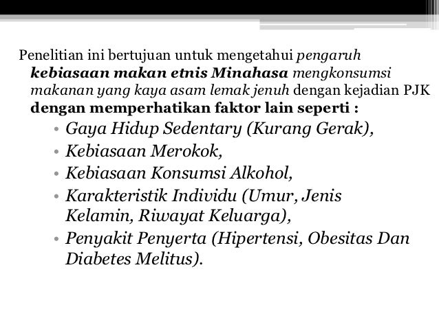 Makanan minahasa dan penyakit jantung