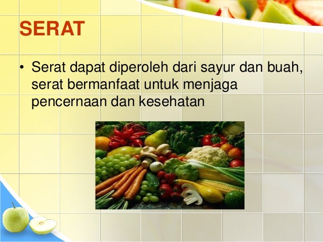 Makanan sehat dan bergizi