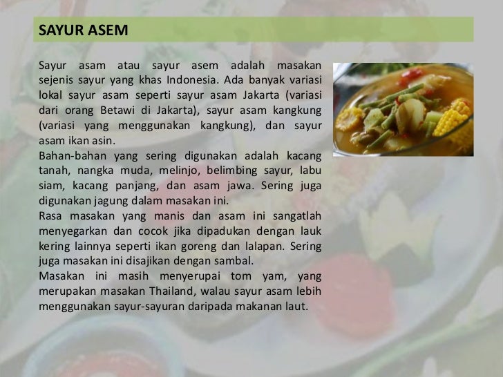 Contoh Teks Deskripsi Bahasa Jawa Tentang Makanan