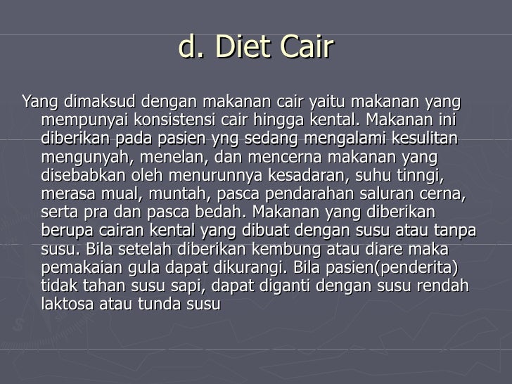 Makanan untuk diet