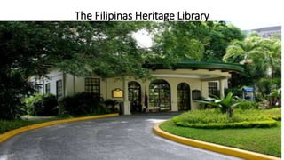 The Filipinas Heritage Library
 