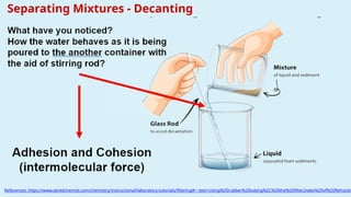 Decanting Science Tutorial Common Laboratory Equipment and safety guildlines in handling and ...