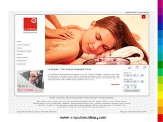 www.leroyaleresidency.com
 