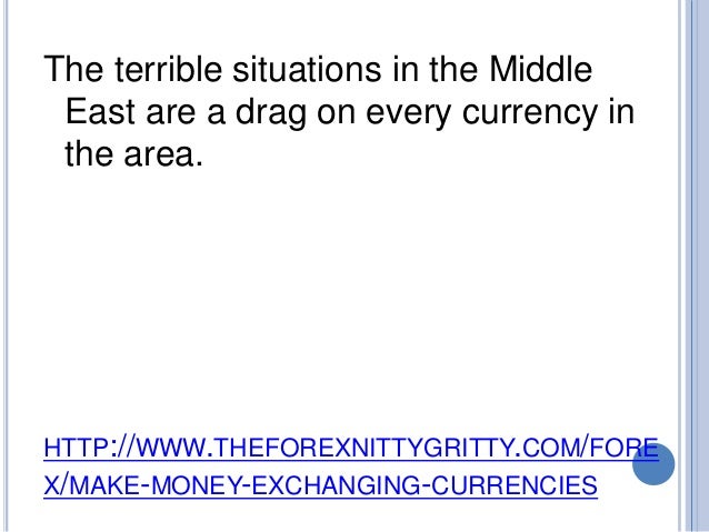 Making money with currency exchange