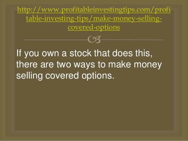 Make money stock options