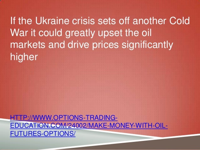 How to make money trading futures options