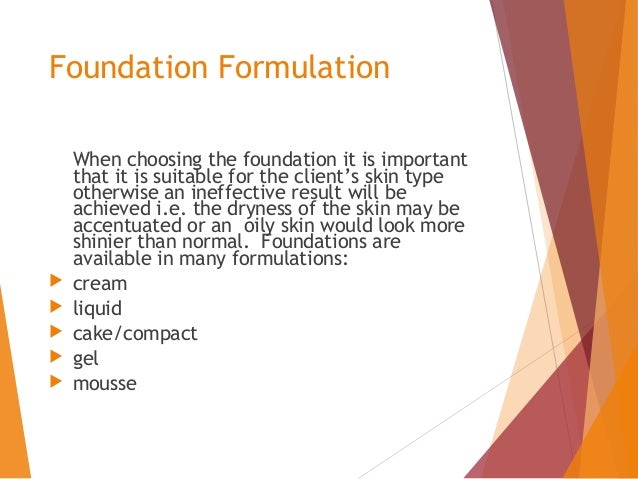 liquid foundation formulation pdf