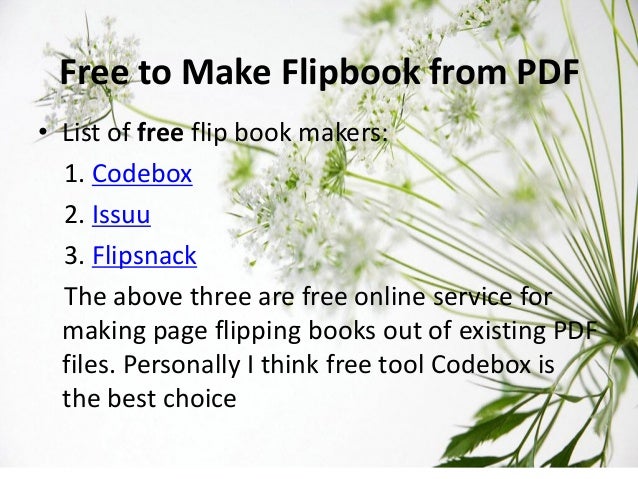 make a pdf flip book free make a pdf flip book free