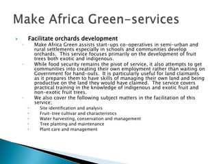 Make Africa Green