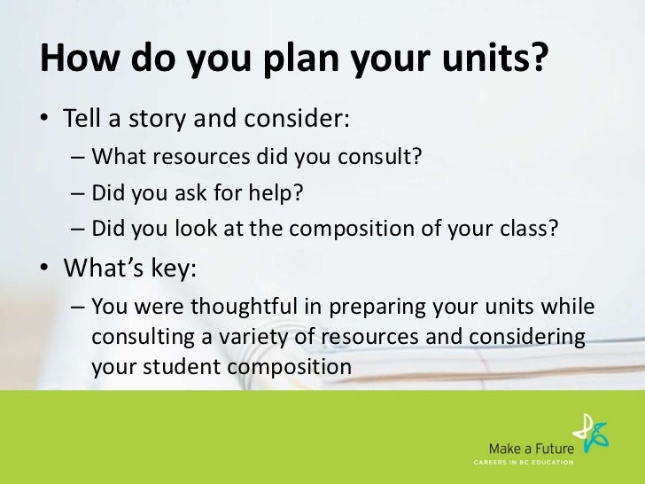 applying for your first teaching job in bc public schools