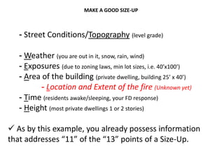 Make a good size up- | PPT