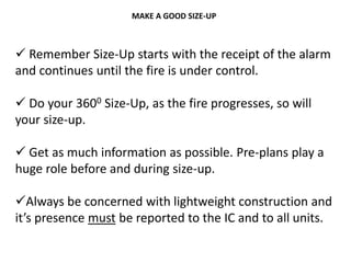 Make a good size up- | PPT