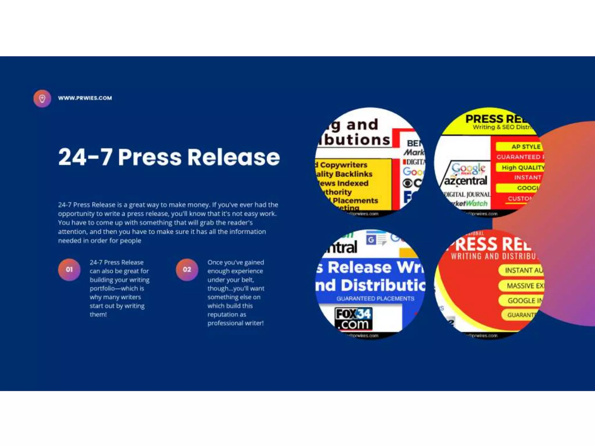 Make A Living Writing Press Releases For Businesses.pptx