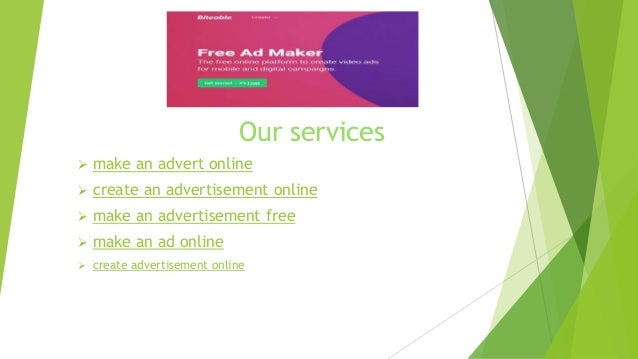 make an advert online create an advertisement online make a free ad