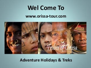 Wel Come To
www.orissa-tour.com
Adventure Holidays & Treks
 