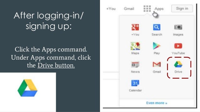 make a presentation using google slides