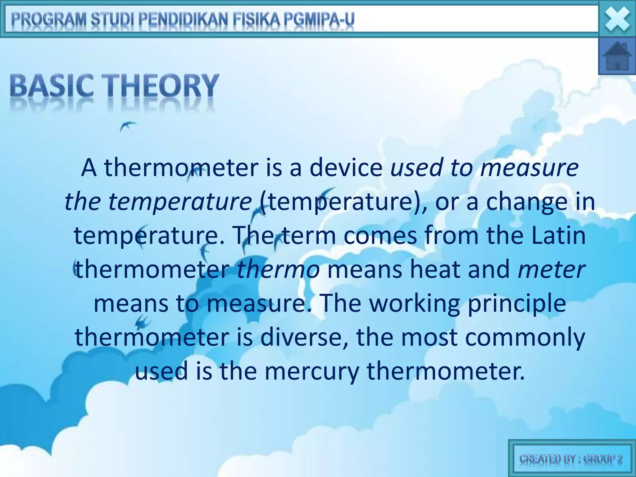 Make a simple thermometer | PPTX